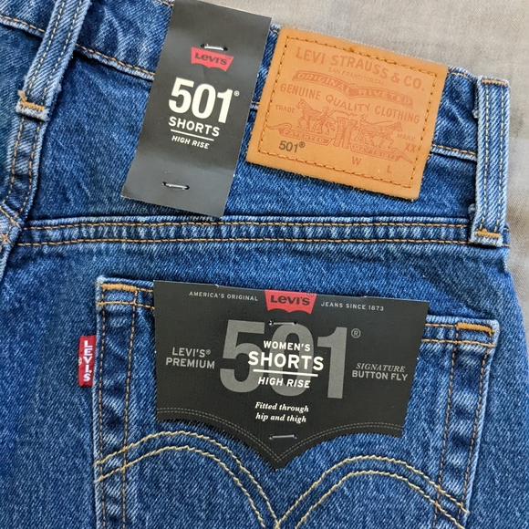 Levi's 501 Premium Jeans Shorts Charleston - Picture 5 of 13